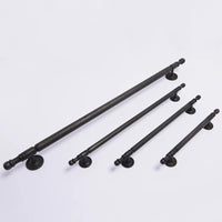 Kew Handle - 128mm - Scorched Black in Scorched Black