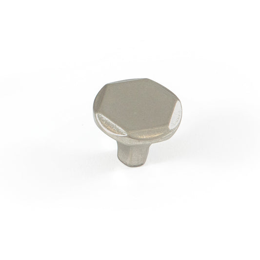 CASELLE KNOB 30MM VINTAGE NICKEL in Vintage Nickel