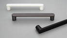 Cabinet Pull Cabinet Pull Handle 160mm CTC Black Structured, Slight Textured Sheen in Matt Black