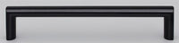 Kethy D290 oblong cabinet pull handle in black finish, showcasing sleek, modern design for kitchen or furniture drawers.