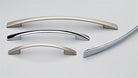 Loftus Cabinet Pull Handle 96mm CTC in Polished Chrome