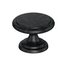 Kethy DK1357 cabinet knob in black finish with a sleek, modern design suitable for kitchen or furniture cabinets.