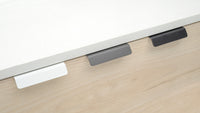 Edge Pull Straight 32mm, 16mm CTC in Satin Stainless