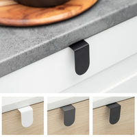 Edge Pull 32mm O/A mm S/Steel 16mm C to C Graphite Powder Coat #3 in Graphite