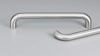 15.8mm dia Cabinet Pull Handle 160mm CTC in Satin Stainless
