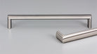 19mm Oval Cabinet Pull Handle 138mm with 128mm CTC in Satin Stainless