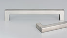 15mm Cabinet Pull Handle 143mm with 128mm CTC in Satin Stainless