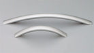 Oval Bow Cabinet Pull Handle 128mm in Clear Anodised
