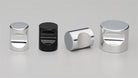 Cylinder Cabinet Knob 20mm in Black Anodised
