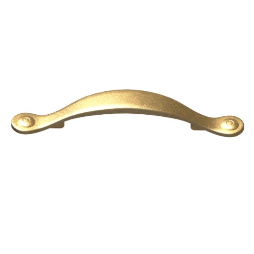 Kethy HT013 Rd Hampton handle in brushed gold finish, featuring a modern design for cabinet or drawer use.