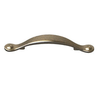 Kethy HT013 Rd Hampton handle with a polished finish, designed for cabinetry or furniture replacement.