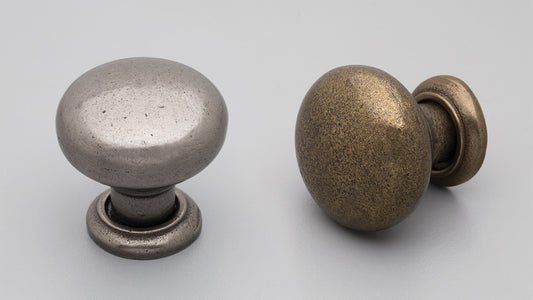 Knob 35mm Cast Iron Matt in Iron