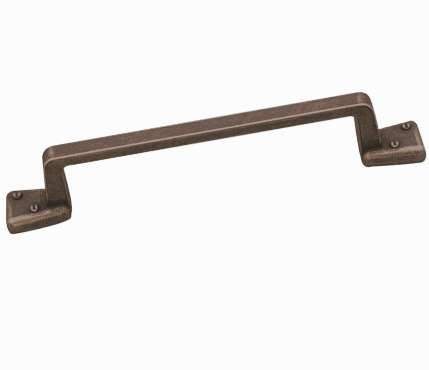 Aston Cabinet Pull Handle 128mm CTC in Rustic Copper
