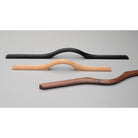 Kethy Nyborg L6870 cabinet pull handle in brushed nickel finish, featuring a sleek, modern design for kitchen or bathroom cabinets.