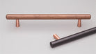 Tilla Timber Cabinet Pull. Tilla Cabinet Pull Handle 160mm CTC in Black / Copper