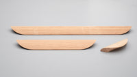 Kethy Timber Archive Handle L7804 in oak finish, featuring a sleek, modern design suitable for furniture or cabinetry.