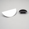 Moon Handle Large 64mm C to C White Paint Matt #1 in Matt White