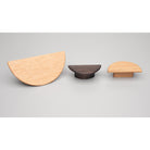 Kethy Timber Horizon Handle L880, wooden cabinet handle with a sleek, modern design, shown on a white background