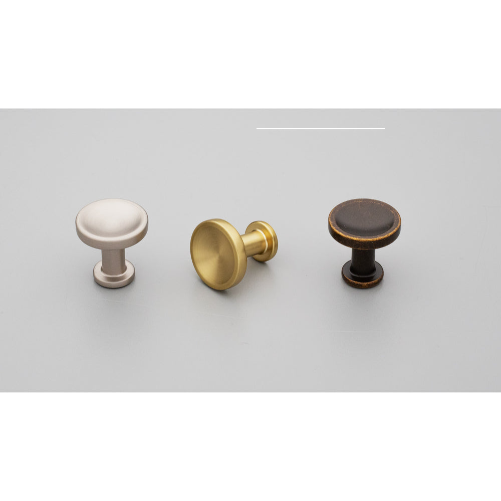 Randers Knob 30mm Stainless Effect in Stainless Effect