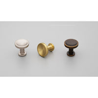Randers Knob 30mm Stainless Effect in Stainless Effect