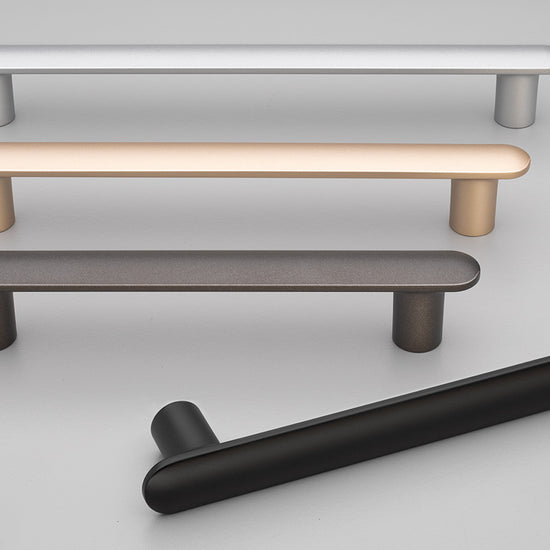 Yarra Handle 288mm C to C Matt Silver Paint in Matt Silver Paint