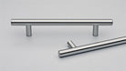 12mm Rail Cabinet Pull Handle 160mm with CTC 96mm in Satin Stainless