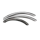 10mm Bow Handle 128 C/C in Satin Chrome