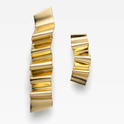 Lucia Pull Polished Brass 145mm (5.71") Small in Polished Brass