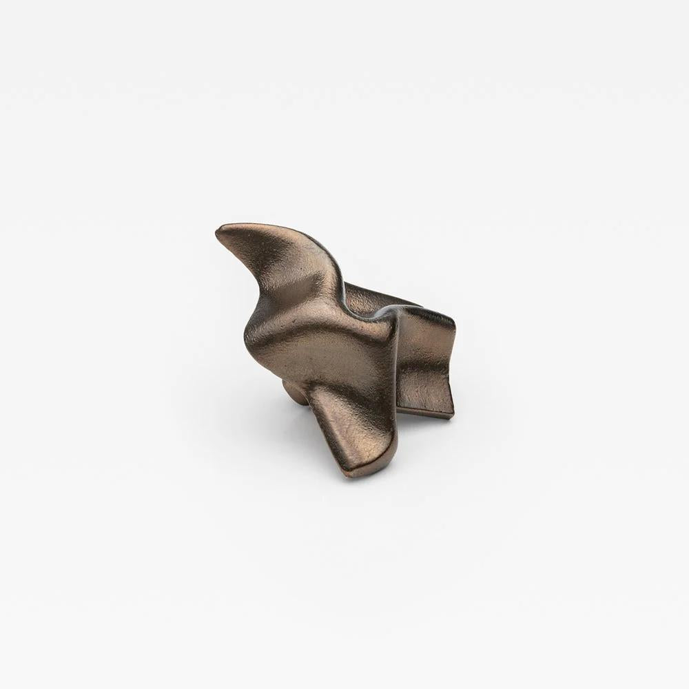 Lucia Knob II Oil Rubbed Bronze 70mm (2.76") in Oil Rubbed Bronze