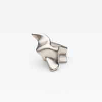 Lucia Knob II Pewter 70mm (2.76") in Pewter