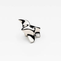 Lucia Knob II Polished Nickel 70mm (2.76") in Polished Nickel