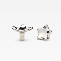 Star Knob Polished Nickel 40mm (1.57") Small in Polished Nickel