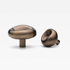 Orietta Knob Oil Rubbed Bronze 40mm (1.57") Small in Oil Rubbed Bronze