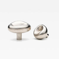 Orietta Knob Pewter 40mm (1.57") Small in Pewter