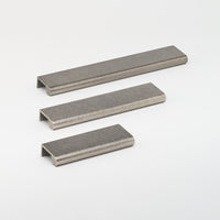 Lincoln Pull Tumbled Nickel in Tumbled Nickel