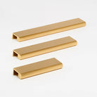 Lo & Co Lincoln Pull in Natural Brass
