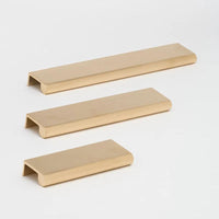 Lincoln Pull Live Brass in Live Brass