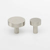 Lo & Co Ascot Knob in Brushed Nickel