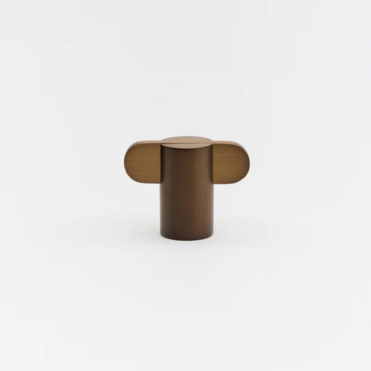 Lo & Co Intersect Knob in Bronze