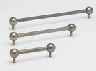 Sphere Pull Tumbled Nickel 350mm Large in Tumbled Nickel