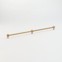 Lo & Co Sphere Appliance Pull in Tumbled Brass