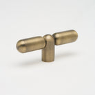 Tubby T-Pull Aged Brass in Aged Brass