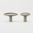 Almond Knob Tumbled Nickel in Tumbled Nickel