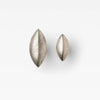 Cast Almond Knob Pewter in Pewter