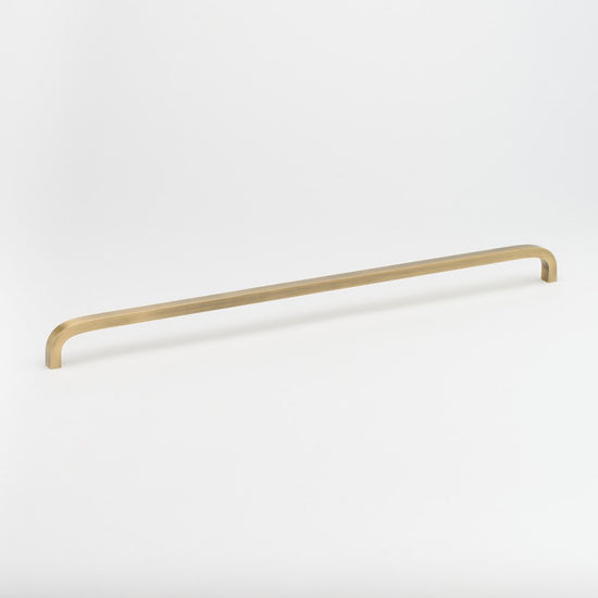 Curve Appliance Pull Aged Brass in Aged Brass