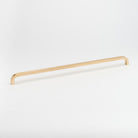 Curve Appliance Pull Live Brass in Live Brass