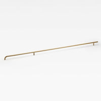 Brera Handle Tumbled Brass XL in Tumbled Brass