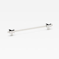 Forma Appliance Pull Polished Nickel in Polished Nickel