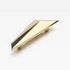 Maximus Pull Polished Brass in Polished Brass