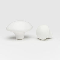 Pebble Knob White - Large in White